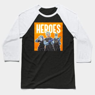 Heroes - Design 2 Baseball T-Shirt